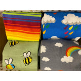 Patterned Sock Gift Box - Adult