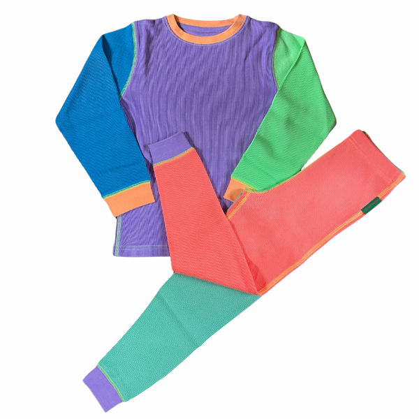 PRE ORDER - Limited Edition 90’s Dayglow Waffle Cotton Set
