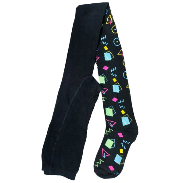 80’s Curtains Adult Tights - Slugs & Snails