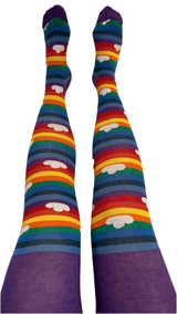 Adult Technicolour Tights - Slugs & Snails