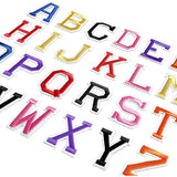 Alphabet Iron On Patches - Varsity Letters 2 - Slugs & Snails