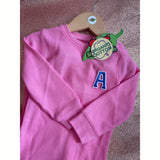 Alphabet Iron On Patches - Varsity Letters 2 - Slugs & Snails