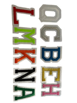 Alphabet Iron On Patches - Varsity Letters - Slugs & Snails