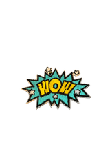 Cartoon Speech Bubble Iron on Patches - Slugs & Snails