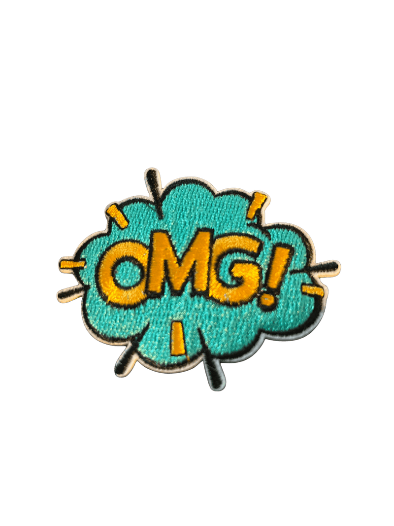 Cartoon Speech Bubble Iron on Patches - Slugs & Snails