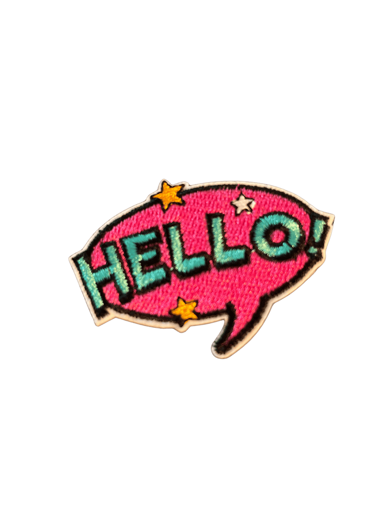 Cartoon Speech Bubble Iron on Patches - Slugs & Snails