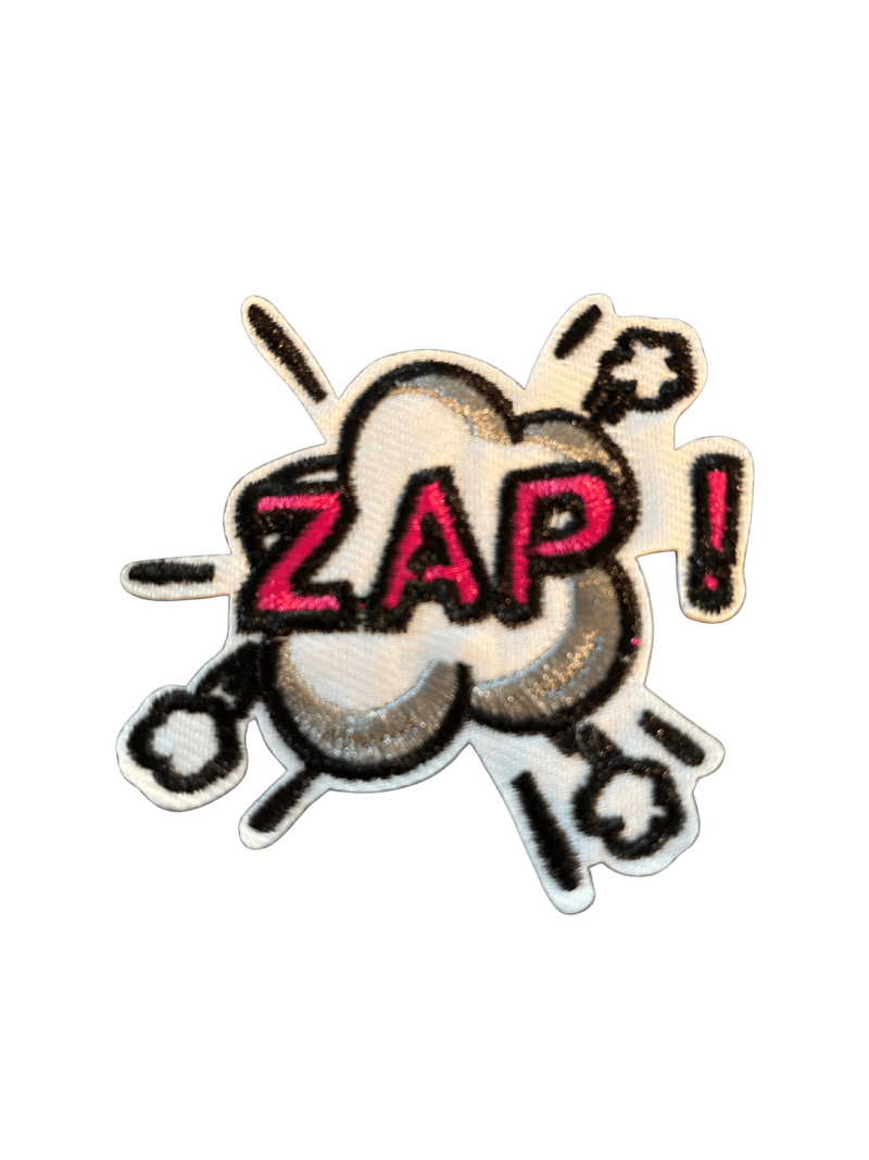 Cartoon Speech Bubble Iron on Patches - Slugs & Snails