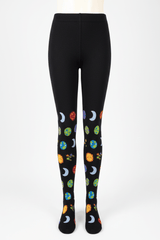 Cozmos Adult Tights – Organic Cotton Space Design | Slugs & Snails - Slugs & Snails