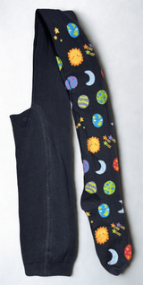 Cozmos Adult Tights – Organic Cotton Space Design | Slugs & Snails - Slugs & Snails