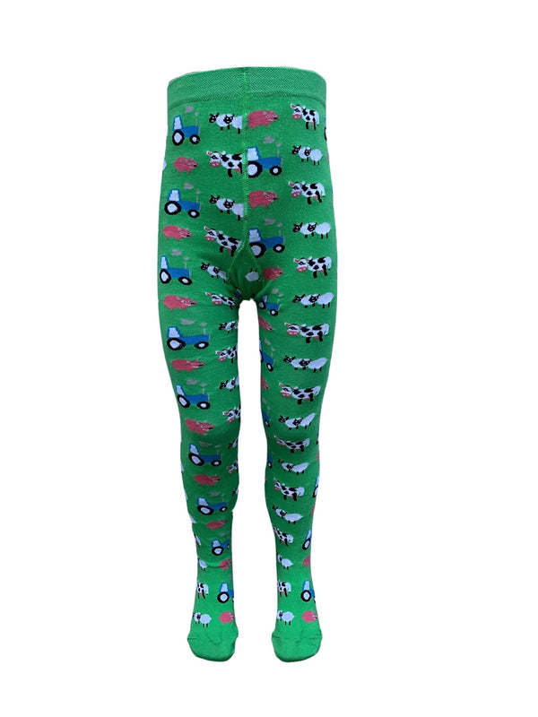 Farm Kids Tights - Slugs & Snails