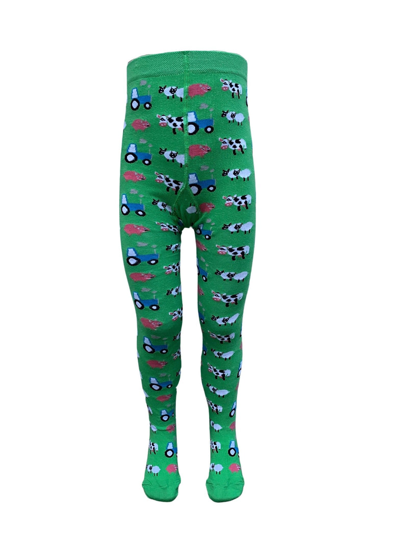 Farm Kids Tights - Slugs & Snails