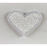 Hearts Iron On Patches - small - Slugs & Snails