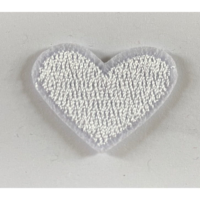 Hearts Iron On Patches - small - Slugs & Snails
