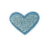 Hearts Iron On Patches - small - Slugs & Snails