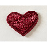 Hearts Iron On Patches - small - Slugs & Snails