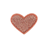 Hearts Iron On Patches - small - Slugs & Snails