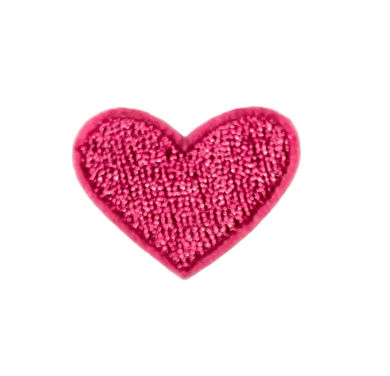 Hearts Iron On Patches - small - Slugs & Snails