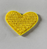 Hearts Iron On Patches - small - Slugs & Snails