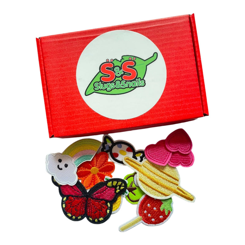 Iron On Patches - Objects - Slugs & Snails