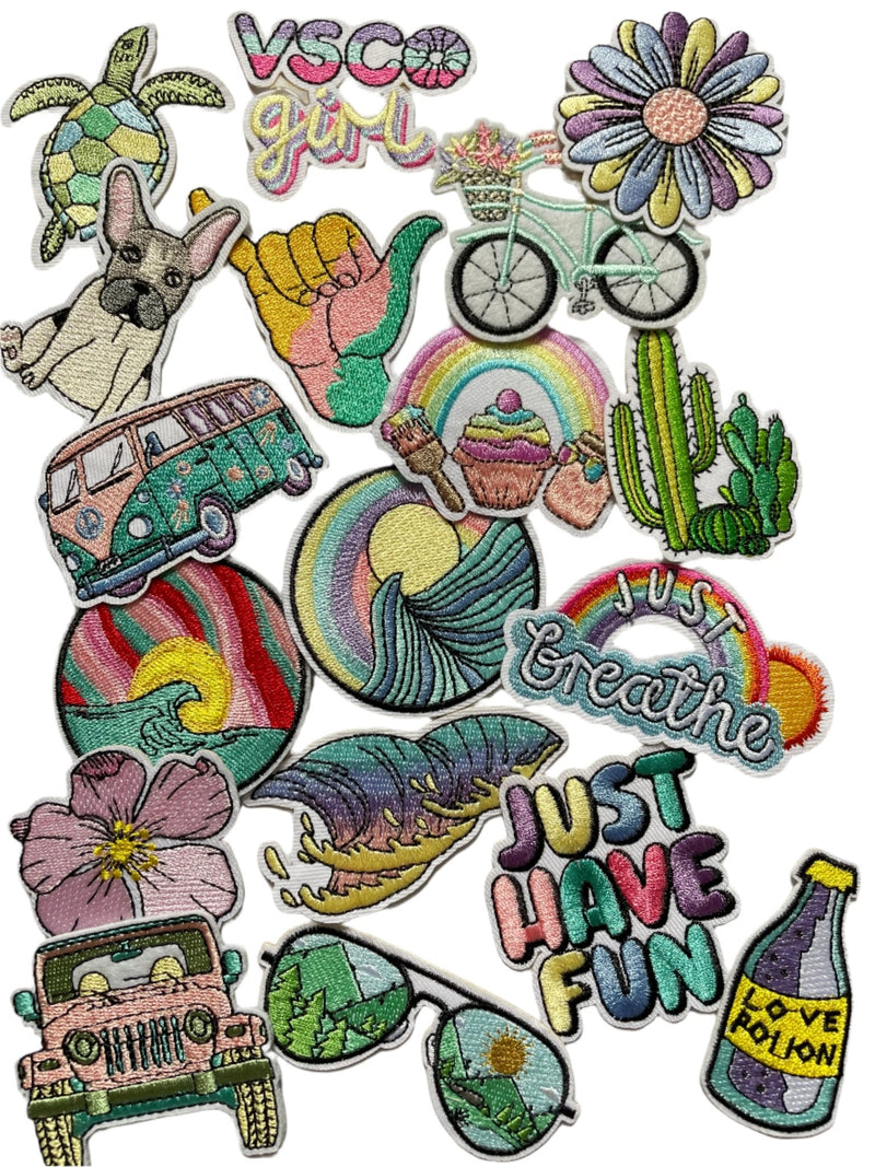 Iron On Patches - Objects - Slugs & Snails