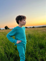 Jungle Waffle Cotton Set - Slugs & Snails