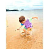 LIMITED EDITION 90’s Dayglow SHORTEE Waffle Cotton Set - Slugs & Snails