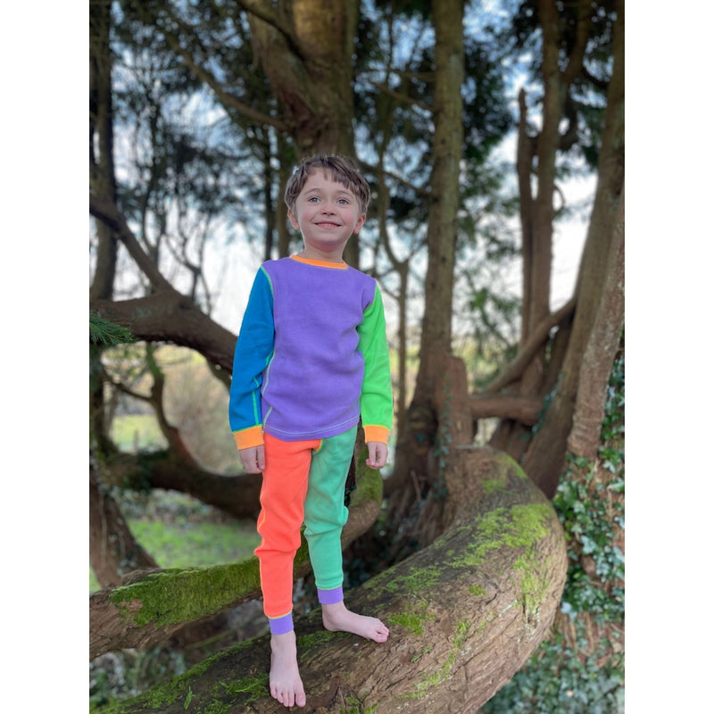 Limited Edition 90’s Dayglow Waffle Cotton Set - Slugs & Snails