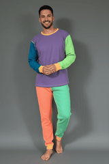 Limited Edition 90’s Dayglow Waffle Organic Cotton Set - Slugs & Snails
