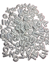 Mini Bubble Iron On Letters (1.3cm) - Slugs & Snails