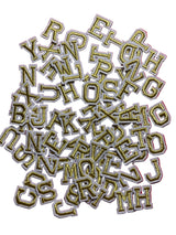 Mini Varsity Iron On Letters (2cm) - Slugs & Snails