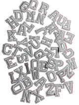 Mini Varsity Iron On Letters (2cm) - Slugs & Snails