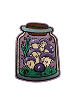Mushroom and Toadstool Iron on Patches - Slugs & Snails