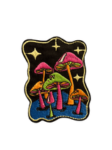 Mushroom and Toadstool Iron on Patches - Slugs & Snails