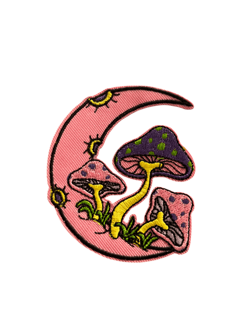 Mushroom and Toadstool Iron on Patches - Slugs & Snails