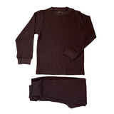 NEW! Chocolate Waffle Cotton Set - Slugs & Snails