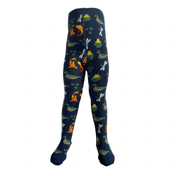 NEW Pondlife Kids Tights - Slugs & Snails