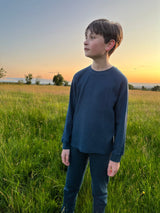 Night Sky Waffle Cotton Set - Slugs & Snails