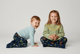 Pondlife Kids Organic Tights - Carp Ducks Dragonfly Design - Slugs & Snails