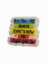 “Quotes and Sayings” Iron on Patches - Slugs & Snails