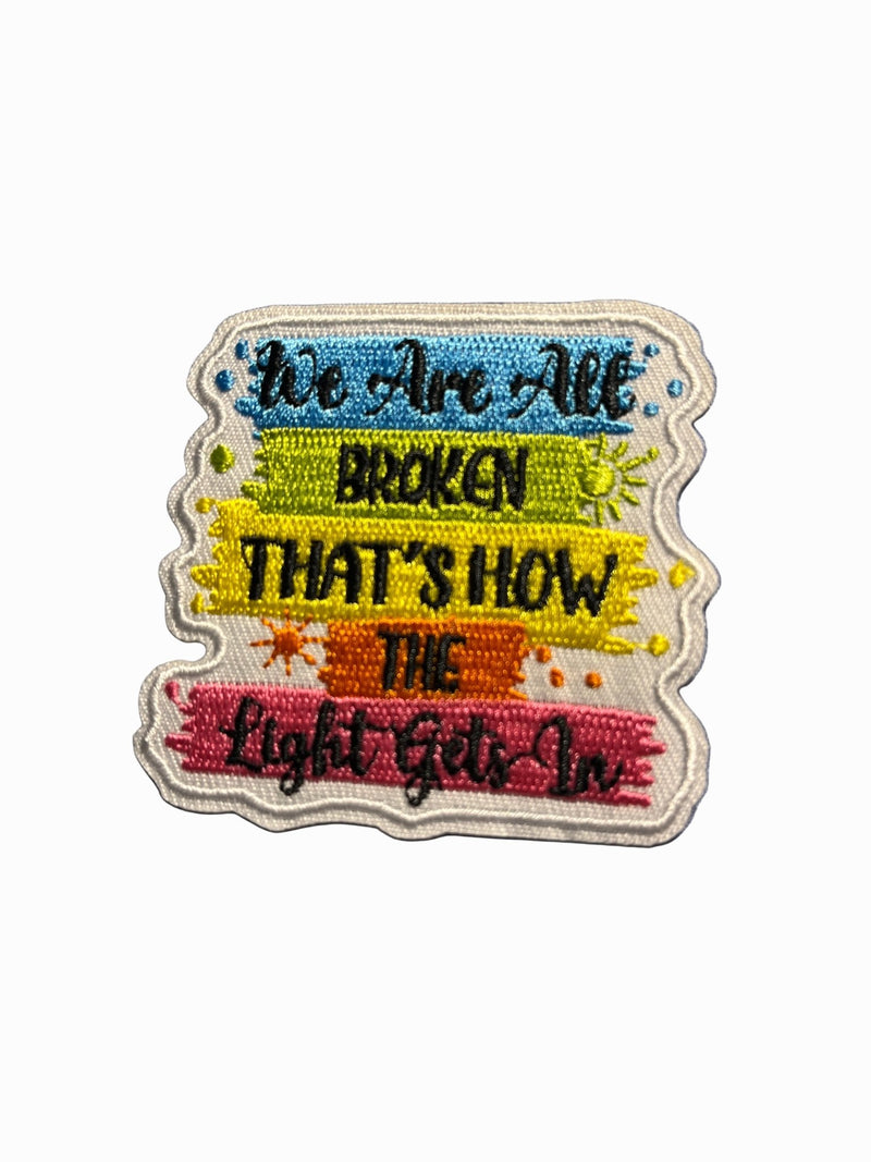 “Quotes and Sayings” Iron on Patches - Slugs & Snails