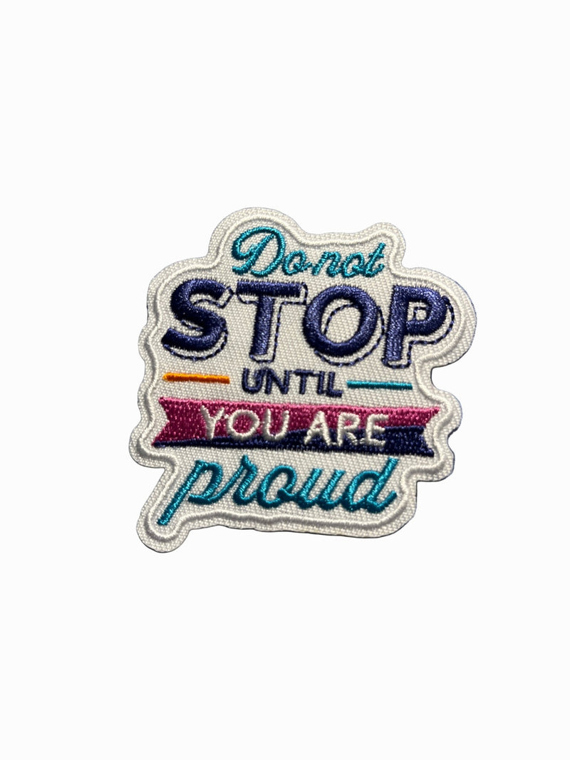 “Quotes and Sayings” Iron on Patches - Slugs & Snails