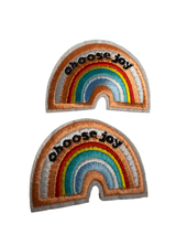 Rainbow Iron on Patches - Slugs & Snails
