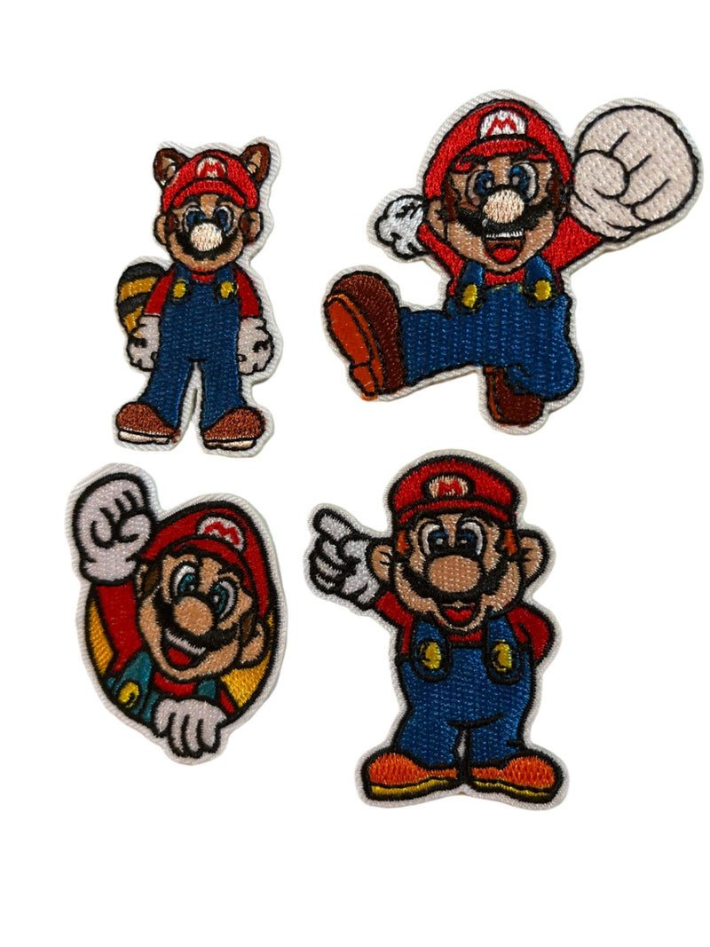 Super Mario Iron on Patches - Slugs & Snails