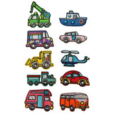Vehicles - Appliqué style - Slugs & Snails