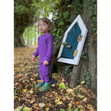 Amethyst Purple Waffle Cotton Set - Slugs & Snails