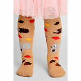 Autumn Kids Tights - Slugs & Snails