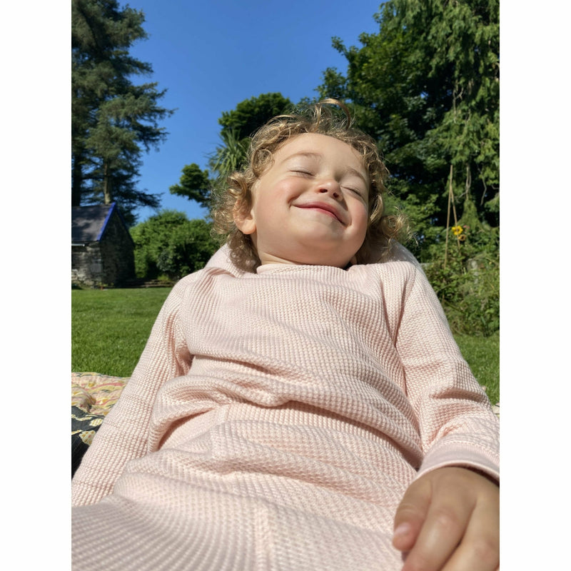 Ballerina Pink Waffle Cotton Set - Slugs & Snails