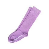 Block Colour Knee Socks - Earth Tones - Plum Jam - Slugs & Snails