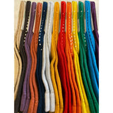 Block Colour Knee Socks - Rainbow - Emerald Green - Slugs & Snails