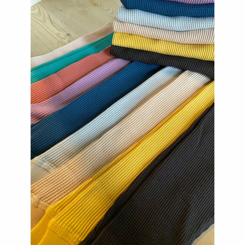 Charcoal Waffle Cotton Set - Slugs & Snails